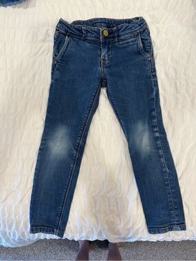 Zara Kids 3T Dark Blue Slim Jeans